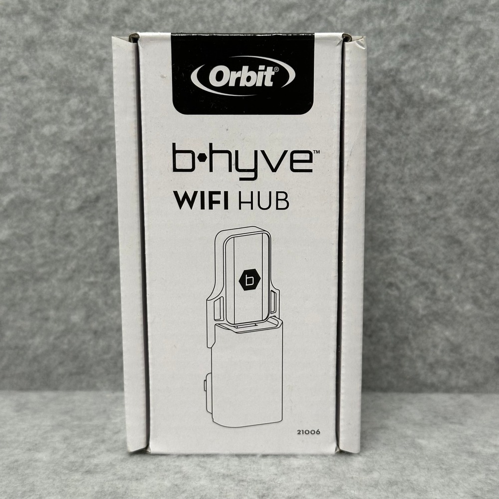 Orbit 21006 B-hyve Wi-Fi‎ Hub Gray Gen 1 with AC Adapter New Open Box